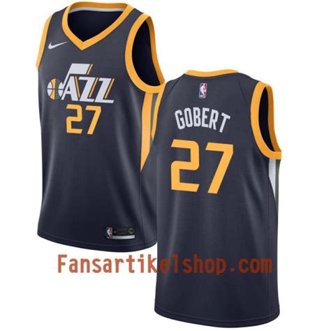 Durchsuchen sie utah jazz trikots, hemden und jazz kleidung. NBA Utah Jazz Trikot Rudy Gobert 27 Nike 2017-18 ...