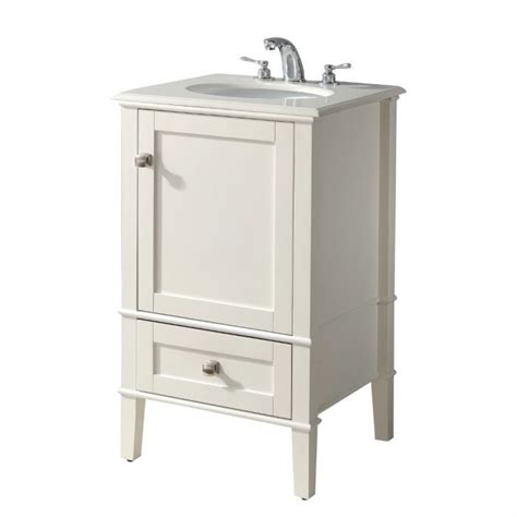 Enjoy free shipping on most stuff, even big stuff. Simpli Home Chelsea 20 inch Bath Vanity in Soft White with ...
