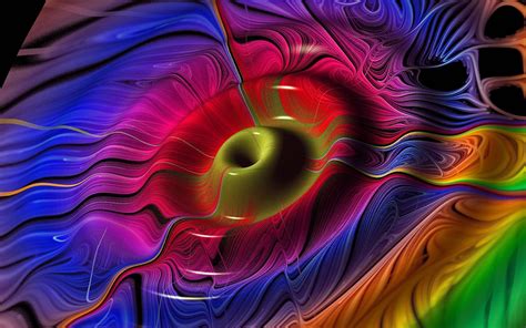 Color Colors Psychedelic Swirl Pattern Patterns Wallpaper 1920x1200