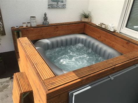 User manual | anleitung für die whirlpool. Aufblasbarer Outdoor Whirlpool auf Terrasse/Balkon mit ...