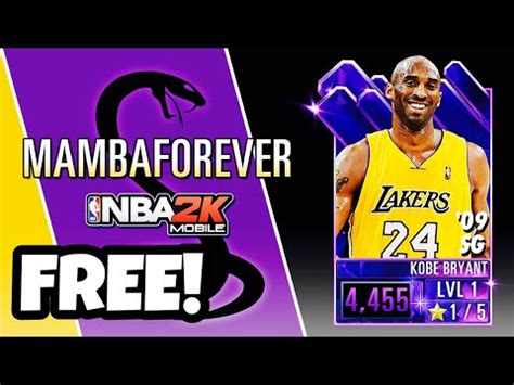 Последние твиты от nba 2k21 locker codes (@2k21lockercode). FREE KOBE💜💛 LOCKER CODE in NBA 2K MOBILE!! - YouTube