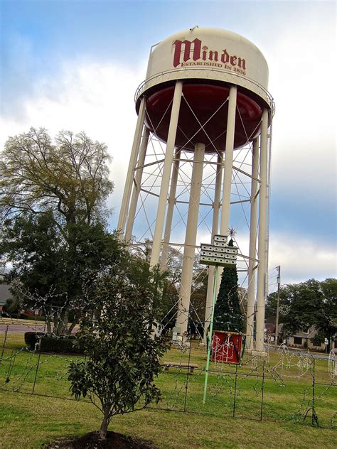 Water Tower Minden La Water Tower In Minden Louisiana