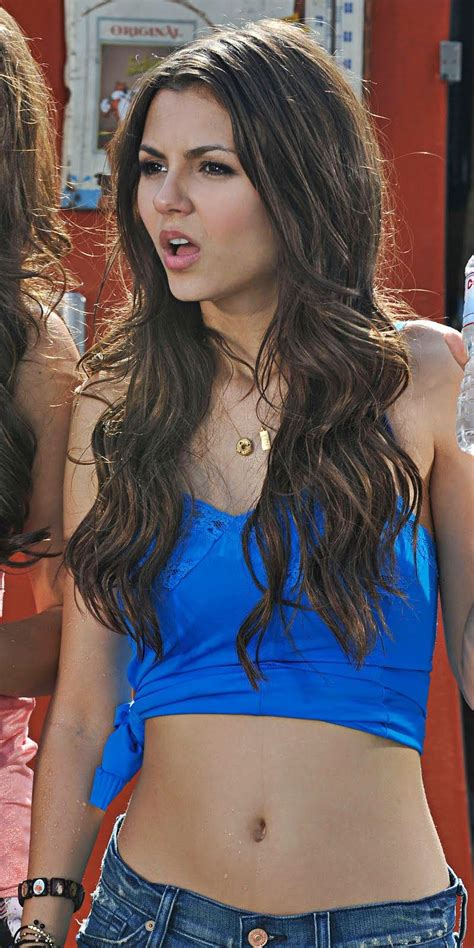 Victorious X Survival Of The Hottest Victoria Justice In Hot Blue