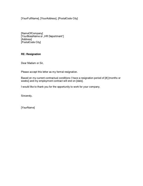 simple resignation letter bravebtr