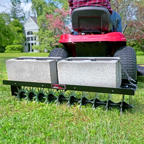 40″ Tow Behind Spike Aerator Sa2 40bh G Brinly Hardy Lawn And