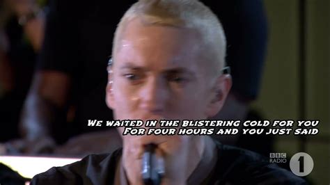 Eminem Ft Dido Stan Lyrics Explicit Youtube