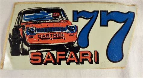 Vintage Car Racing Stickers Ebay