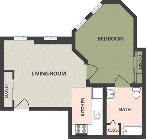 Floor Plans Of Haddon Hall Apartments In Cincinnati Oh
