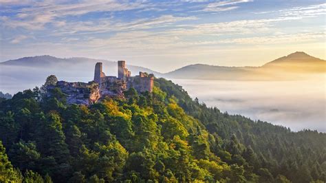 Germany Altdahn Castle Palatinate 2020 Bing Hd Desktop