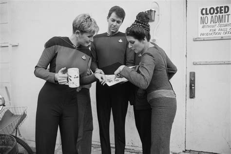 Behind The Scenes Star Trek The Next Generation Photo Fanpop