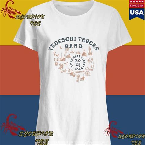 Official Tedeschi Trucks Band Lone Star State Tour 2023 T Shirts