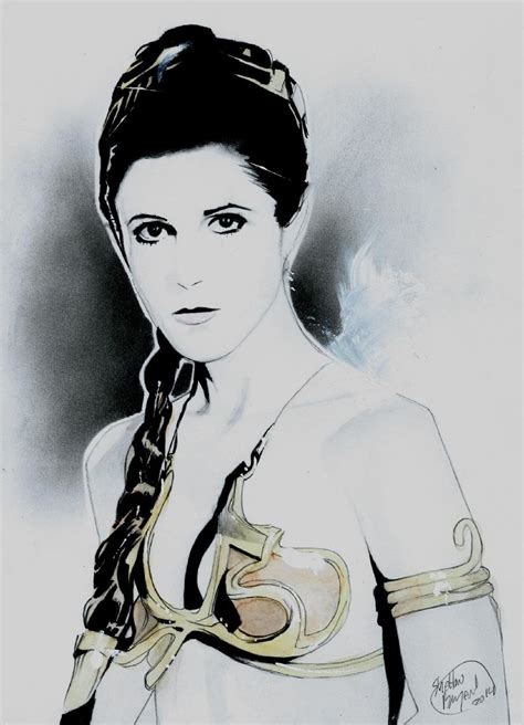 Leia By Shelton Bryant Comic Art Leia Star Wars Art