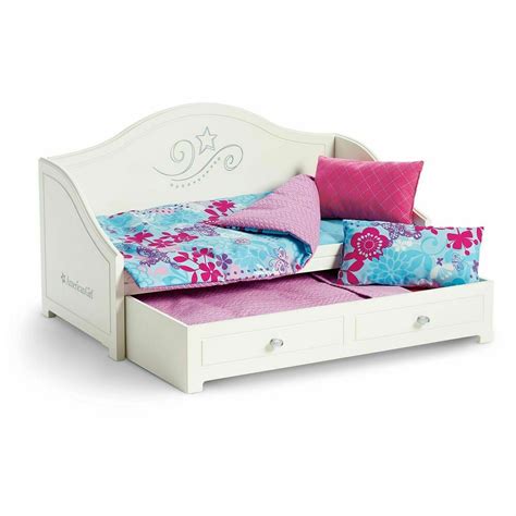 You'll find great deals on these beds and all of your furniture needs at big lots. American Girl Trundle Bed and Bedding Set for Dolls Truly ...