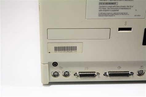 Macintosh Se Upgraded To Se 30 Note The Dash Vintagecomputerca