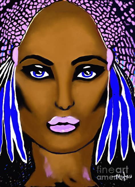 Cleopatra Queen Of Egypt 2 Painting By Saundra Myles Fine Art America