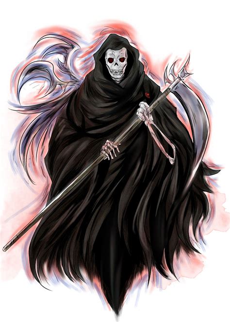 Death The Grim Reaper By Penzoom On Deviantart