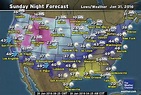 10 Day National Forecast Map - 02/2022