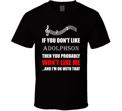 Olle Adolphson If You Dont Like Composer T Shirt