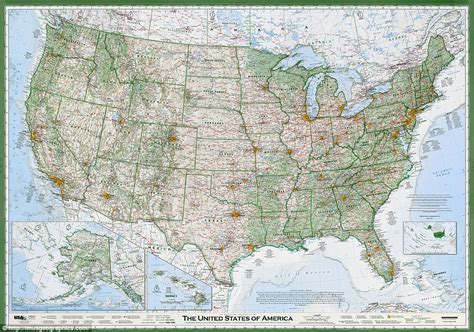 Down To The Details Most Accurate Map Ever Produced Of America Win