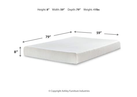 Chime 8 Inch Memory Foam Mattress With Adjustable Base