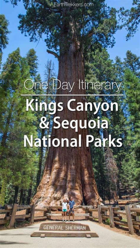 One Day Itinerary For Kings Canyon And Sequoia National Parks Earth