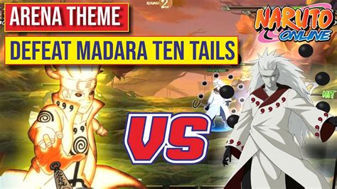 Arena Madara Ten Tails Vs Minato Edo Tensei Naruto Online Youtube