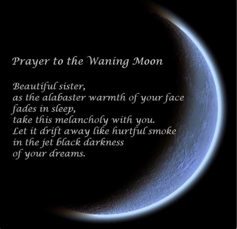 Prayer To The Waning Moon Hillbillyzendotcom