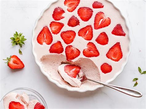 Fluffy Keto Strawberry Cream Ketodiet Blog