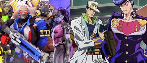 Jojos Bizarre Adventure Meets Overwatch With These Hilarious Victory Poses