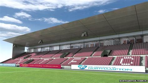 Work On Northampton Town Football Club Stadium Starts Bbc News