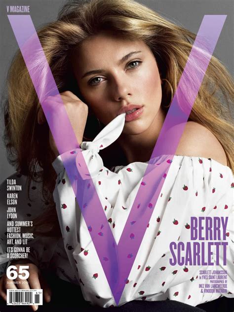 Scarlett Johansson For V Magazine Design Scene Fashion Photography