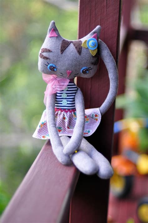 Cute Cat Dolls Handmade Handmade Toys Cute Dolls