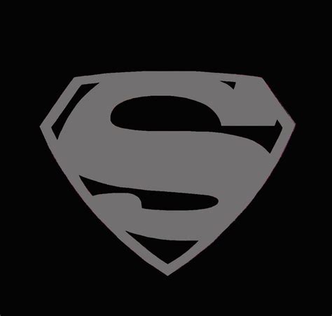 Superman black logo in 2021 | Superman, Superman black, Superman logo
