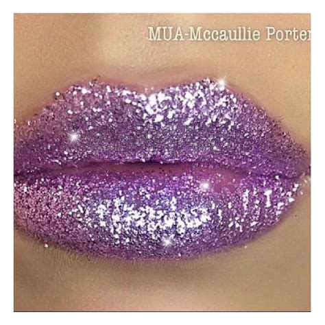 Lemonade Lilac Kisses Glitter Lips From The Sparkly Make Up Collection