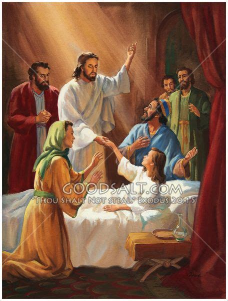 Jesus Healing Jairus Daughter