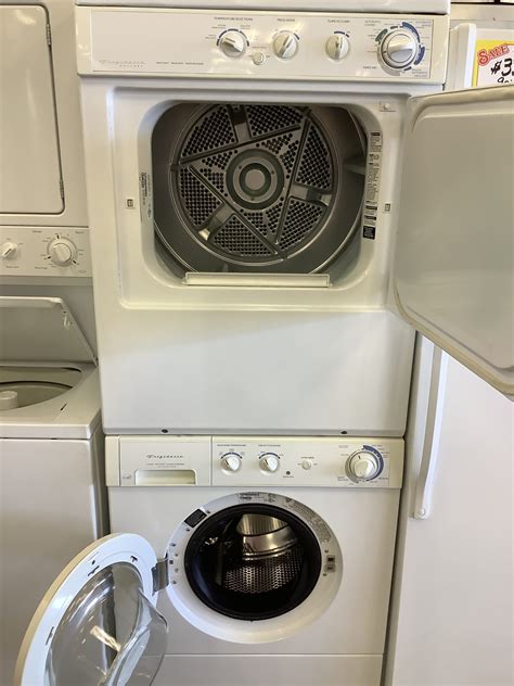 Frigidaire stackable set washer and dryer - USED