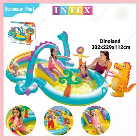 intex dinosaur pool inflatable swimming pool beach pool ocean ball dinosaur beach pool