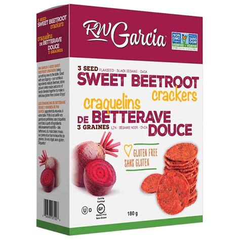 Rw Garcia Sweet Beet Crackers 180g Fruitfull Offices