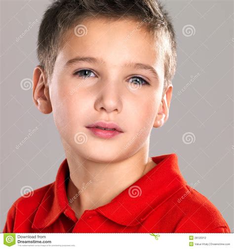 Portrait Of Adorable Young Beautiful Boy Stock Photo Image Of Background Child 28120312