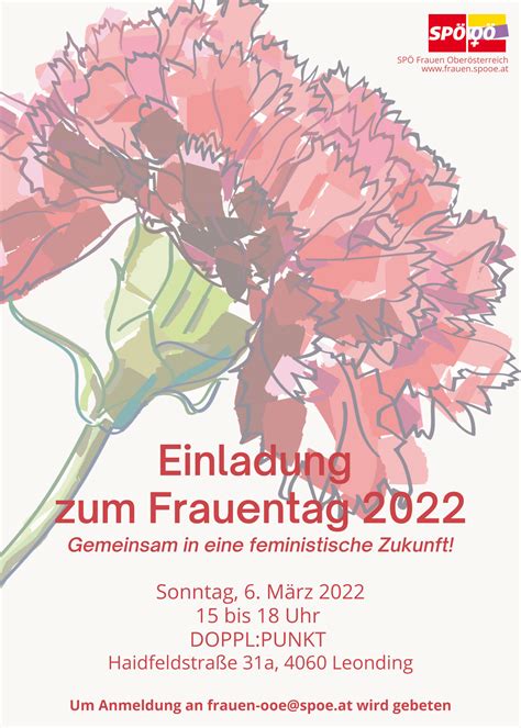 Internationaler Frauentag SPÖ Bezirksorganisation Grieskirchen Eferding