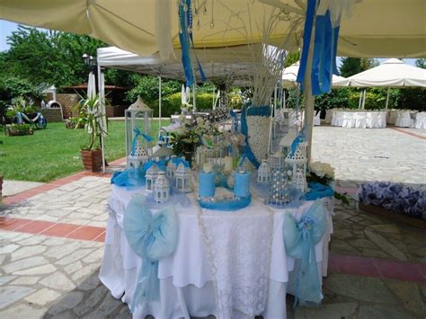 Whether it is stacked up or expanded, this center table design is sure to p lease your guests. Christening+Decorations+Ideas+for+Boys | Christening Place ...