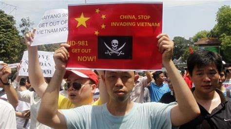 Vietnam Anti China Protest Factories Burnt Bbc News