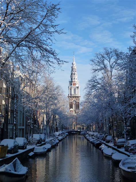 Amsterdam Zuiderkerk From Amstelzwanenburgwal February 10 2013