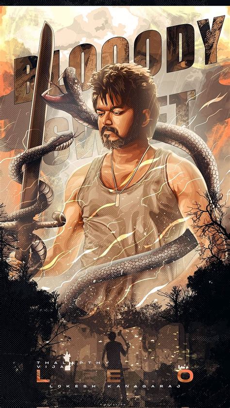 Ps Thalapathy Leo Poster Vijay Actor Hd Phone Wallpaper Peakpx