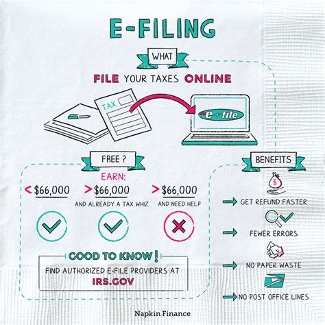 What is E-Filing? - Napkin Finance