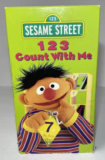 Sesame Street 1 2 3 Count With Me Vhs 1997 430 Picclick