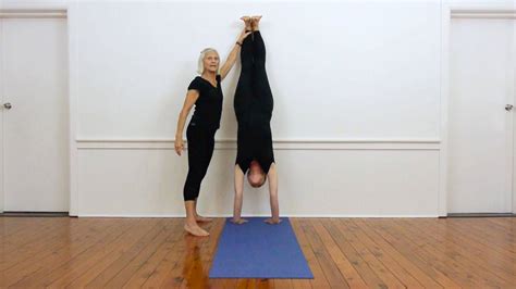 Full Arm Balancehand Stand Adho Mukha Vrksasana Yoga Vastu