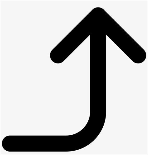 Up Arrow Key Symbol Arrow Right And Upwards Free Transparent Png