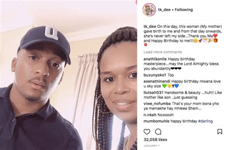 Tk Dlaminis Mother Excited Over Jessica Nkosis Pregnancy