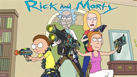 beth smith morty smith rick sanchez rick and morty summer smith wallpaper resolution 1920x1080